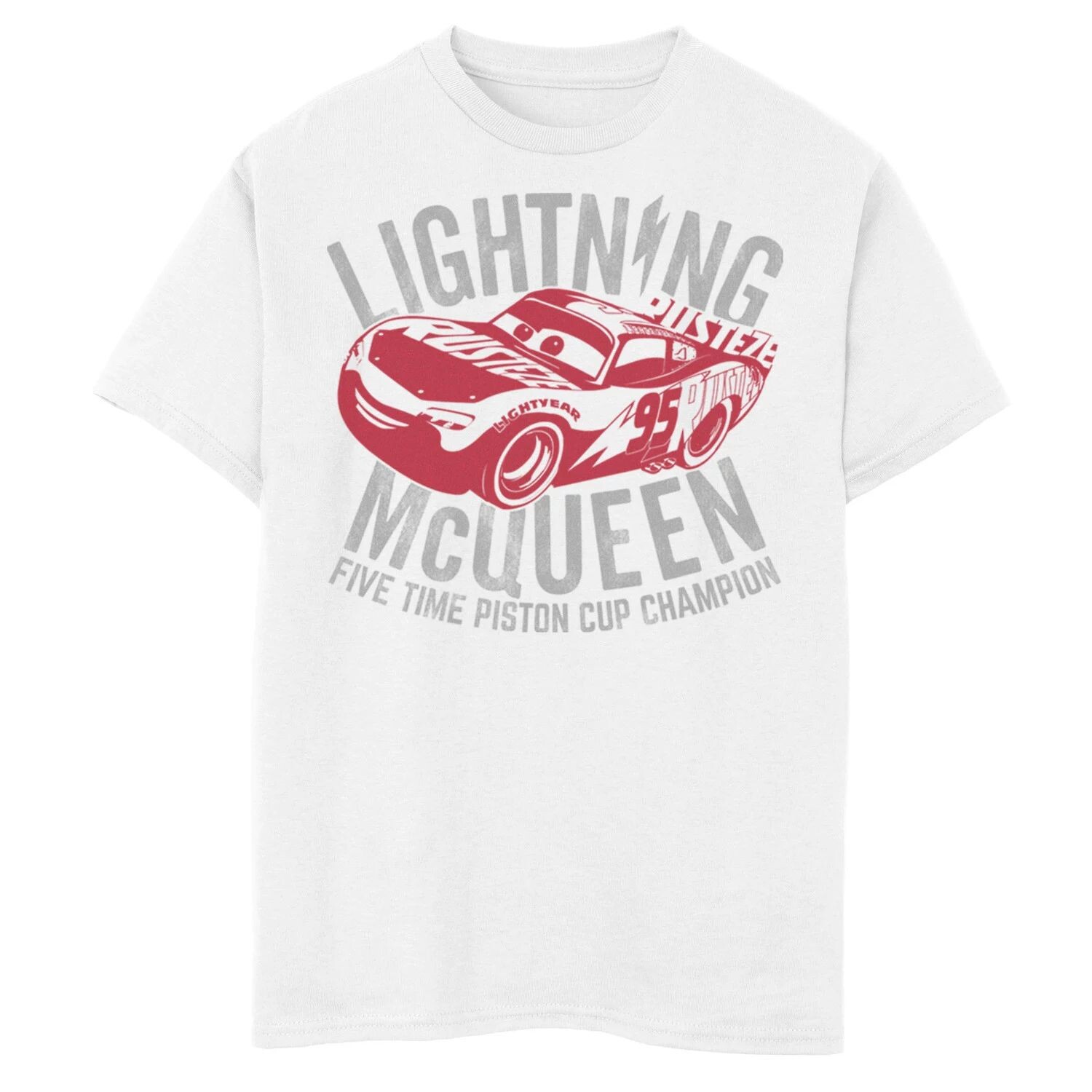 Футболка с рисунком «Тачки» Disney/Pixar для мальчиков 8–20 лет Молнии МакКуина, пятикратного чемпиона Disney / Pixar
Футболка с рисунком «Тачки» Disney/Pixar для мальчиков 8–20 лет Молнии МакКуина, пятикратного чемпиона Disney / Pixar