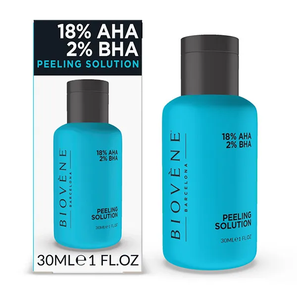 Раствор для пилинга 18% Aha 2%Bha Biovene, 30 ml
Раствор для пилинга 18% Aha 2%Bha Biovene, 30 ml