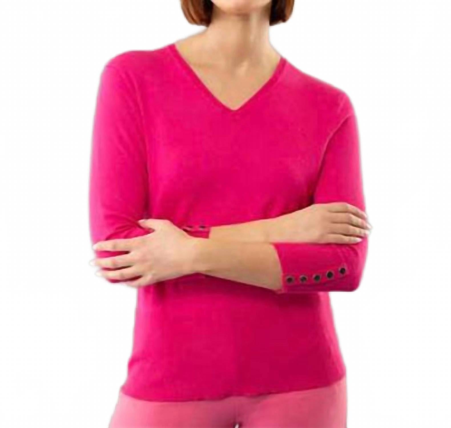 LISETTE Свитер Amina Three-Quarter в цвете Pink Flambe
LISETTE Свитер Amina Three-Quarter в цвете Pink Flambe