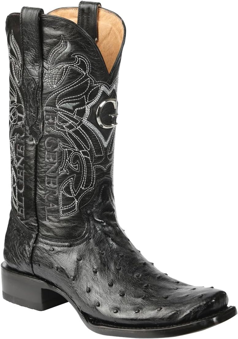 Мужские ковбойские сапоги El General из экзотической кожи страуса, черные Generic
Мужские ковбойские сапоги El General из экзотической кожи страуса, черные Generic