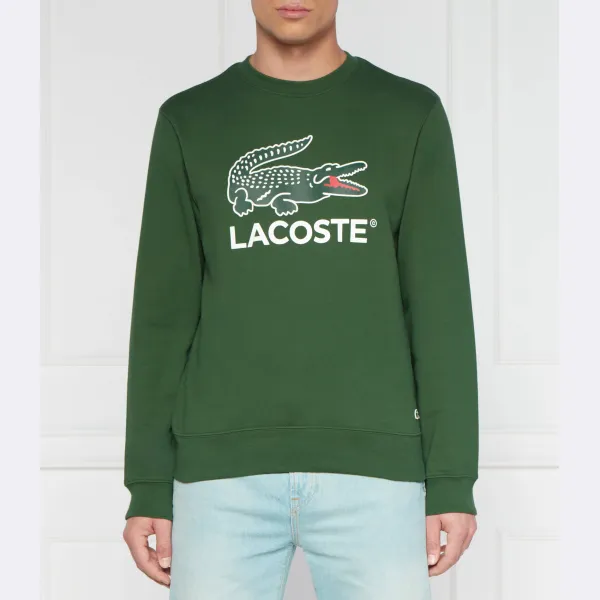 Толстовка обычного кроя Lacoste, зеленый
Толстовка обычного кроя Lacoste, зеленый