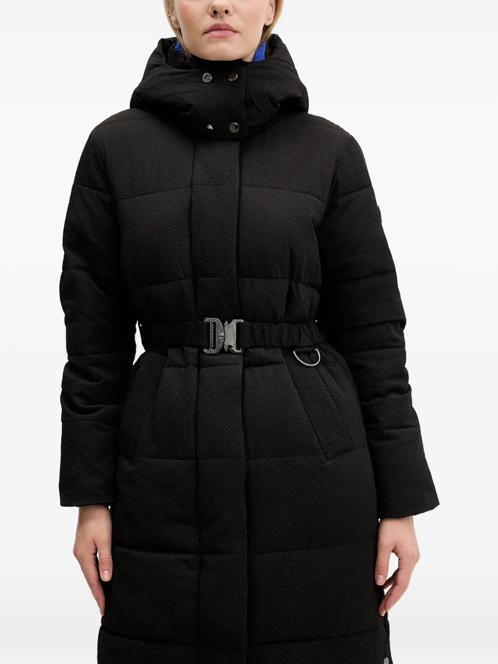 Стёганое пальто с капюшоном Desigual, черный
Стёганое пальто с капюшоном Desigual, черный