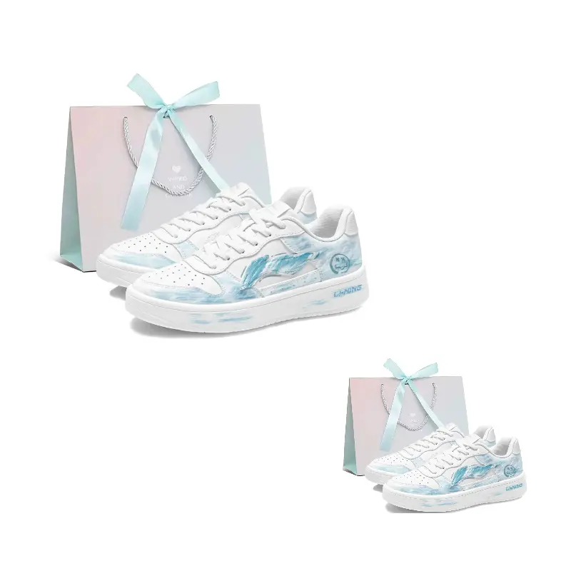 LINING Понтонные лодки скейтборд обувь мужские низкие Teal/Blue/Sky Blue/White
LINING Понтонные лодки скейтборд обувь мужские низкие Teal/Blue/Sky Blue/White