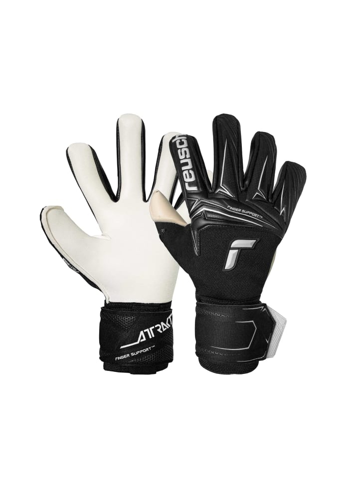 Reusch Вратарские перчатки Attrakt Gold X NC, модель 7701, черно-белые
Reusch Вратарские перчатки Attrakt Gold X NC, модель 7701, черно-белые