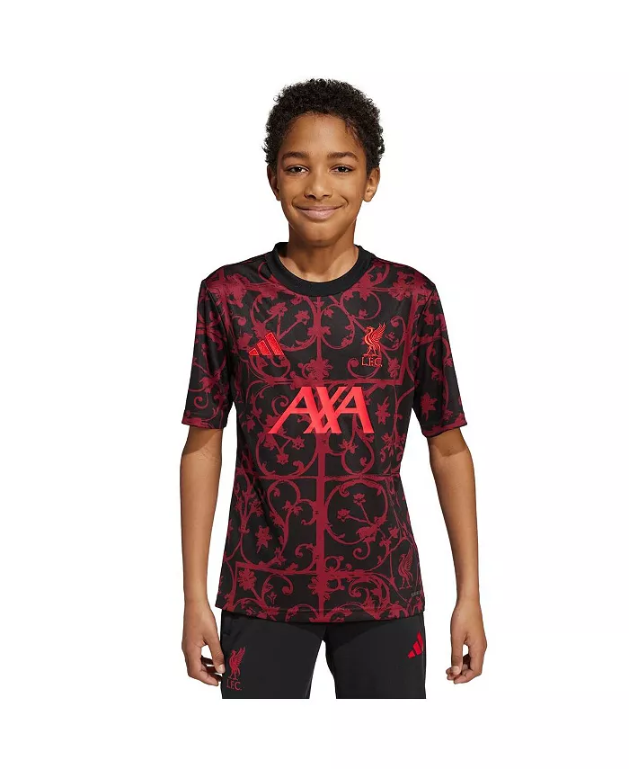 Футболка Liverpool 2025/26 для старших мальчиков и девочек черная предматчевая Adidas
Футболка Liverpool 2025/26 для старших мальчиков и девочек черная предматчевая Adidas