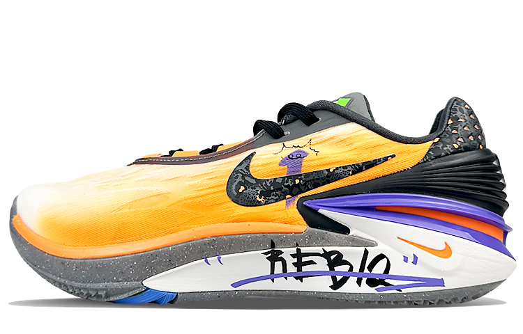 Nike Эйр Зум Джи Ти Кат 2 амортизирующие противоскользящие и износостойкие низкие баскетбольные кроссовки унисекс фиолетово-оранжевые белые, цвет White
Nike Эйр Зум Джи Ти Кат 2 амортизирующие противоскользящие и износостойкие низкие баскетбольные кроссовки унисекс фиолетово-оранжевые белые, цвет White