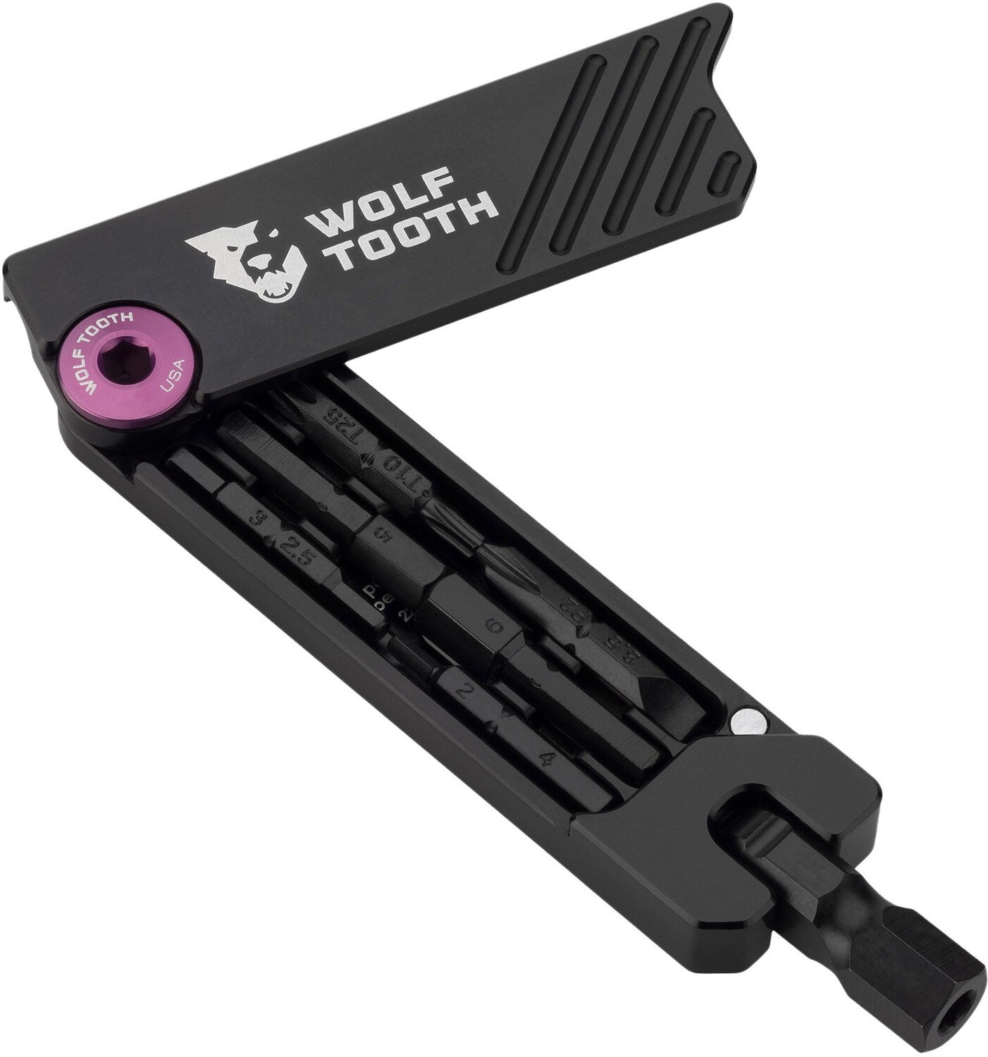 Многофункциональный велосипедный шестигранный ключ на 6 бит Wolf Tooth Components, фиолетовый
Многофункциональный велосипедный шестигранный ключ на 6 бит Wolf Tooth Components, фиолетовый