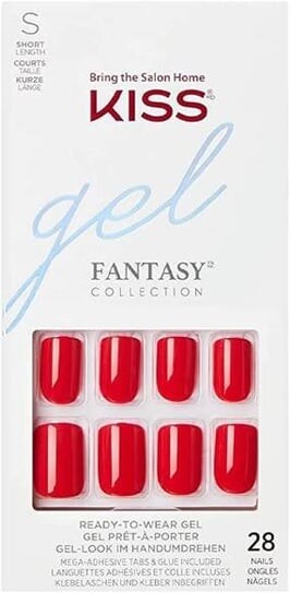 Накладные ногти Kiss Gel Fantasy KGN10 x28 S 
Накладные ногти Kiss Gel Fantasy KGN10 x28 S