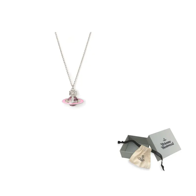 Vivienne Westwood Рианитовое, эмалевое ожерелье Women's Silver
Vivienne Westwood Рианитовое, эмалевое ожерелье Women's Silver