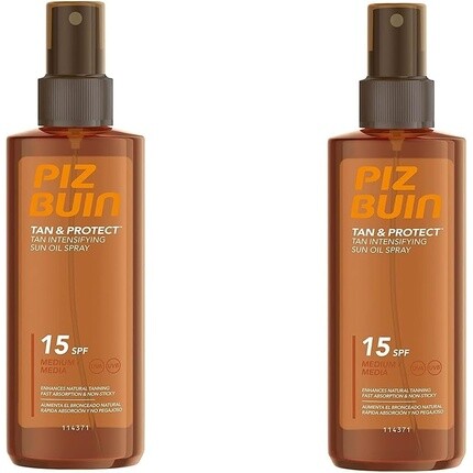 Ускоряющее масло-спрей для загара и защиты Spf15, 150 мл, Piz Buin
Ускоряющее масло-спрей для загара и защиты Spf15, 150 мл, Piz Buin