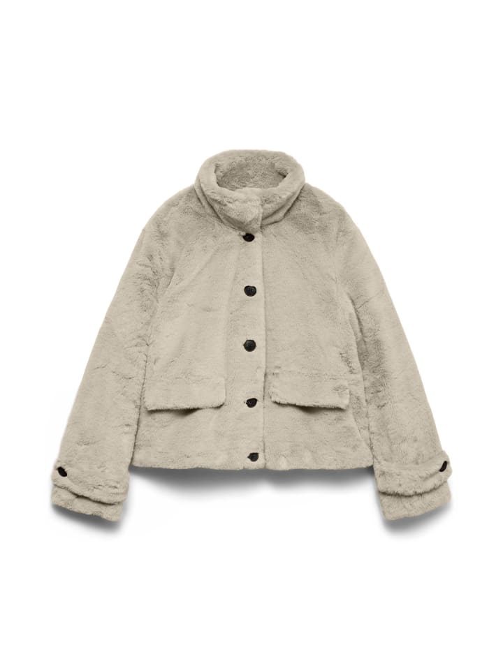 Куртка из искусственного меха овсяного цвета Vero Moda
Куртка из искусственного меха овсяного цвета Vero Moda