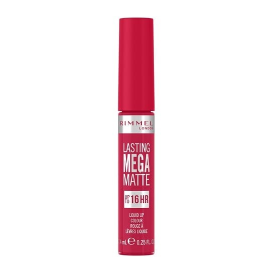Стойкая матовая жидкая помада 910 Fuchsia Flush, 7,4 мл Lasting Mega Matte, Rimmel
Стойкая матовая жидкая помада 910 Fuchsia Flush, 7,4 мл Lasting Mega Matte, Rimmel