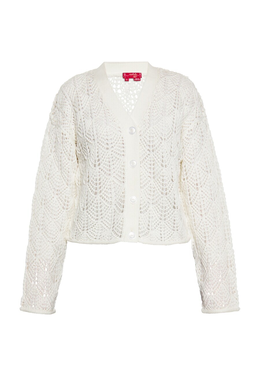Вязаный кардиган Swirly, белый
Вязаный кардиган Swirly, белый