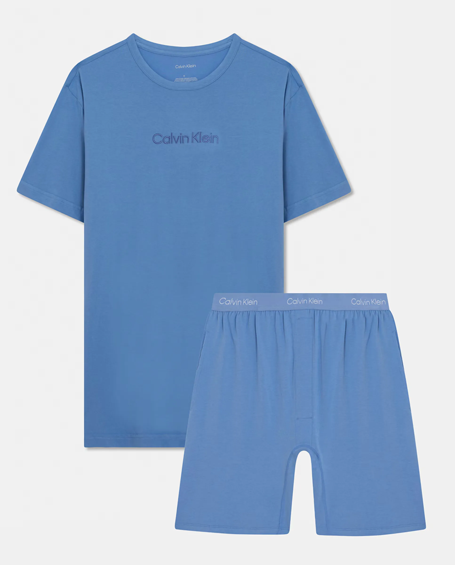 Комплект короткой пижамы Calvin Klein, синий
Комплект короткой пижамы Calvin Klein, синий