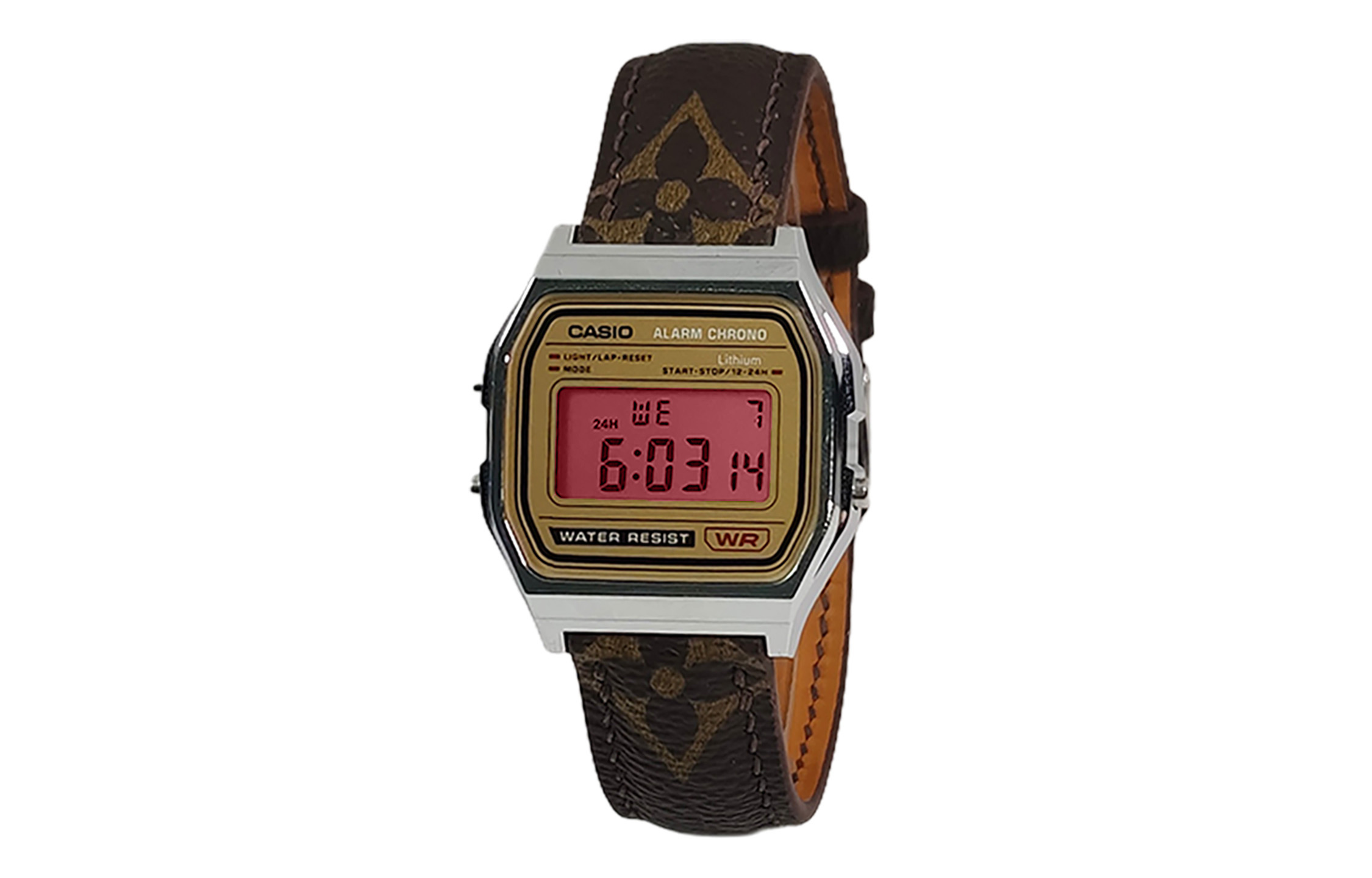 CASIO Часы Retrofit Series Electronic Movement Genuine Leather Strap Watch Unisex Gold Dial 
CASIO Часы Retrofit Series Electronic Movement Genuine Leather Strap Watch Unisex Gold Dial