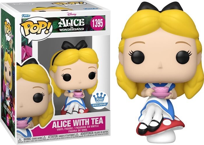 Funko POP Disney Алиса в стране чудес 1395 Алиса с чаем, специальное издание Funko POP!
Funko POP Disney Алиса в стране чудес 1395 Алиса с чаем, специальное издание Funko POP!