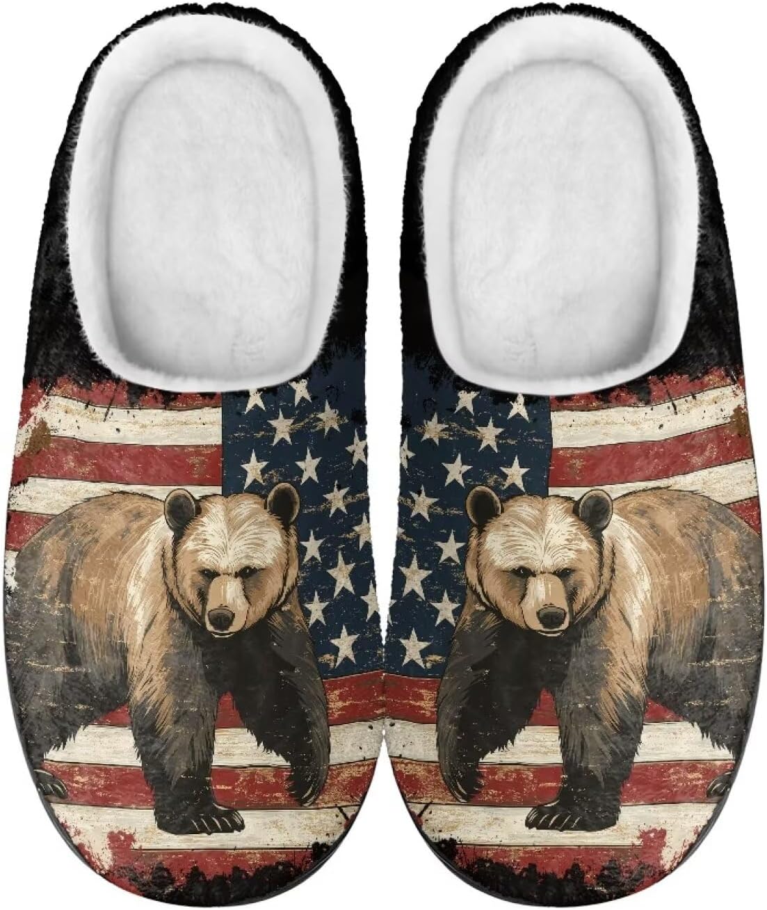 Мужские и женские плюшевые тапочки, фланелевые теплые мягкие уютные тапочки, домашняя обувь для спальни/улицы, размеры 3-15 Zcfygdx, American Flag Bear Graphic Print
Мужские и женские плюшевые тапочки, фланелевые теплые мягкие уютные тапочки, домашняя обувь для спальни/улицы, размеры 3-15 Zcfygdx, American Flag Bear Graphic Print