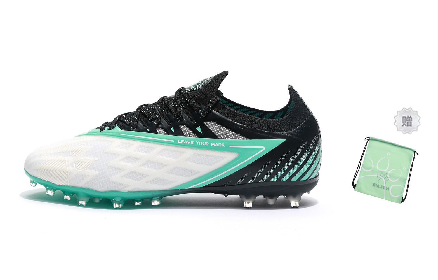 Футбольные бутсы Glimpse унисекс с низким верхом, белые/зеленые Kelme
Футбольные бутсы Glimpse унисекс с низким верхом, белые/зеленые Kelme