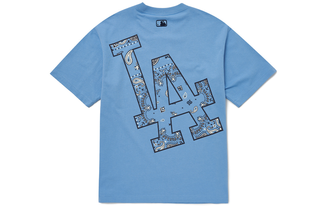 Футболка унисекс светло-голубая в корейском стиле MLB
Футболка унисекс светло-голубая в корейском стиле MLB