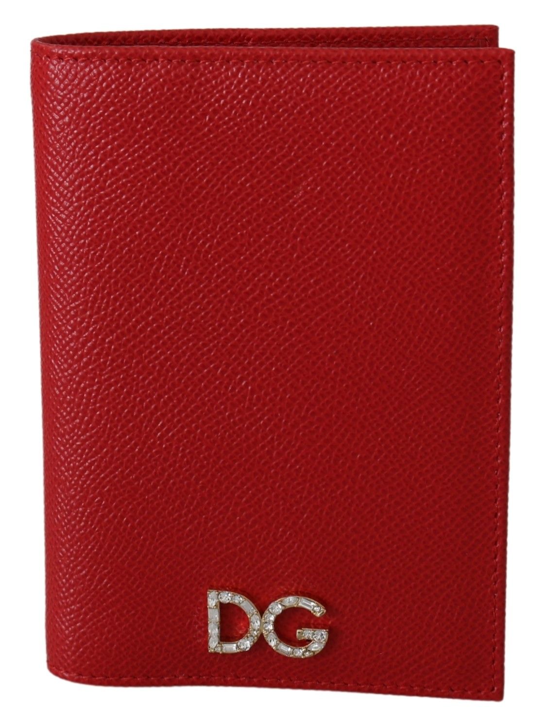 Элегантный красный кожаный кошелек двойного сложения с кристаллами Dolce & Gabbana
Элегантный красный кожаный кошелек двойного сложения с кристаллами Dolce & Gabbana