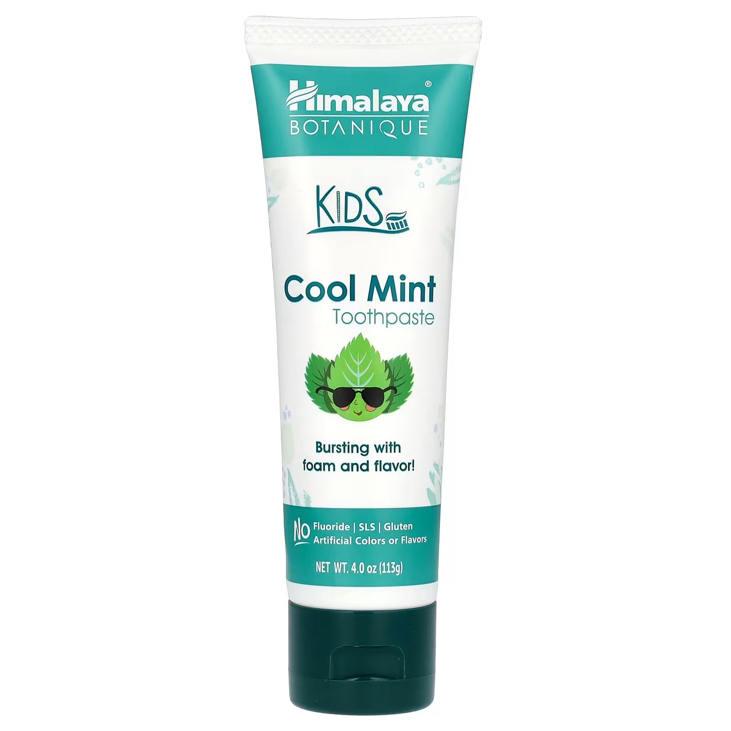 Зубная паста детская Himalaya Botanique Cool Mint, 113 г
Зубная паста детская Himalaya Botanique Cool Mint, 113 г