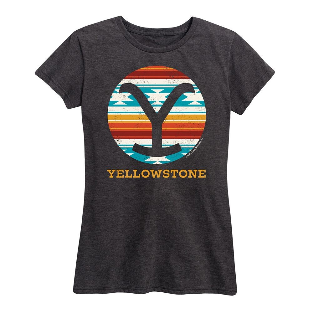 Женская футболка с рисунком Yellowstone Western Blanket Licensed Character, цвет Heather Charcoal
Женская футболка с рисунком Yellowstone Western Blanket Licensed Character, цвет Heather Charcoal