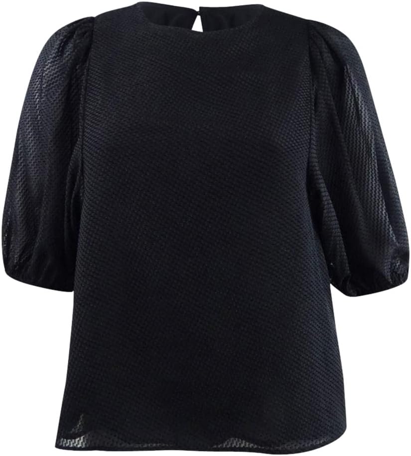 Женский топ Calvin Klein с рукавами-фонариками, Black
Женский топ Calvin Klein с рукавами-фонариками, Black