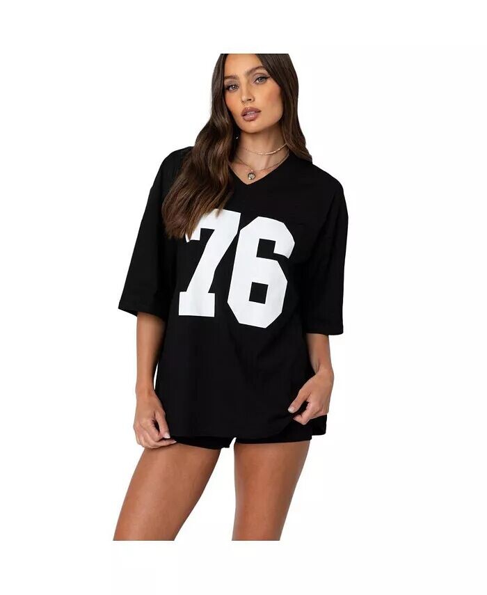 Женская футболка 76 Over d Edikted, черный
Женская футболка 76 Over d Edikted, черный