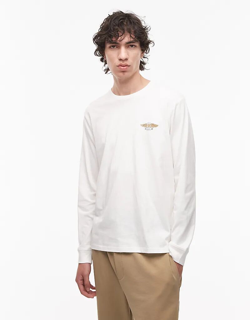 Футболка с длинным рукавом и логотипом мотоклуба Wrangler белого цвета
Футболка с длинным рукавом и логотипом мотоклуба Wrangler белого цвета