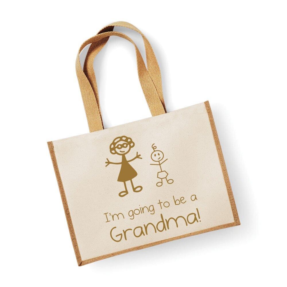 Большая джутовая сумка натурального золота «Я собираюсь стать бабушкой» 60 SECOND MAKEOVER, золото
Большая джутовая сумка натурального золота «Я собираюсь стать бабушкой» 60 SECOND MAKEOVER, золото