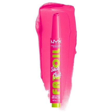 NYX PROFESSIONAL MAKEUP Fat Oil Slick Click Легкий составляемый пигментированный веганский бальзам для губ Thriving 08 
NYX PROFESSIONAL MAKEUP Fat Oil Slick Click Легкий составляемый пигментированный веганский бальзам для губ Thriving 08