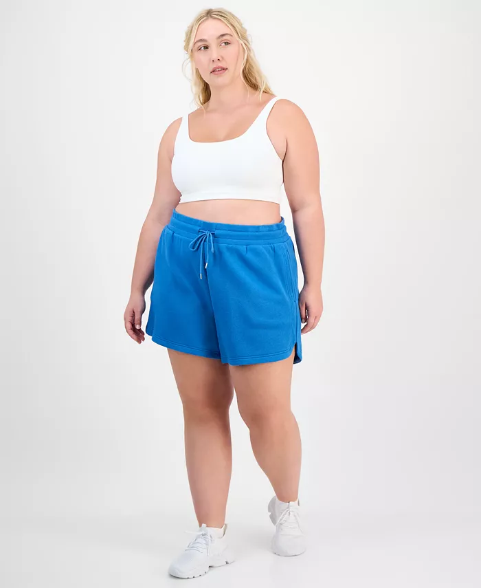 Плюс сайз однотонные трикотажные шорты на резинке ID Ideology, синий
Плюс сайз однотонные трикотажные шорты на резинке ID Ideology, синий