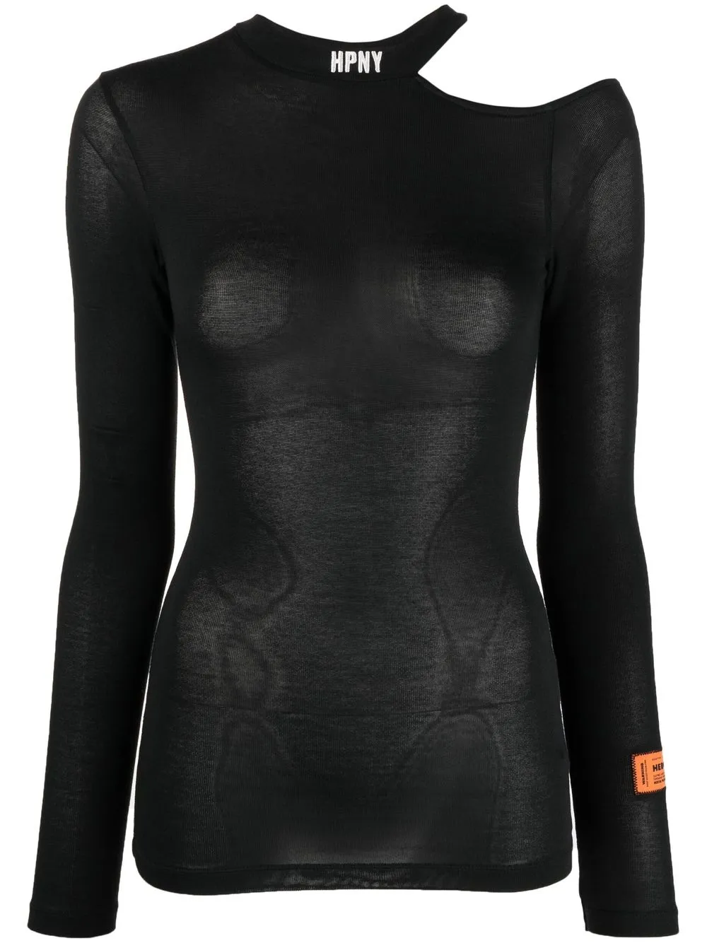 Футболка с вырезом на плече Heron Preston, черный
Футболка с вырезом на плече Heron Preston, черный