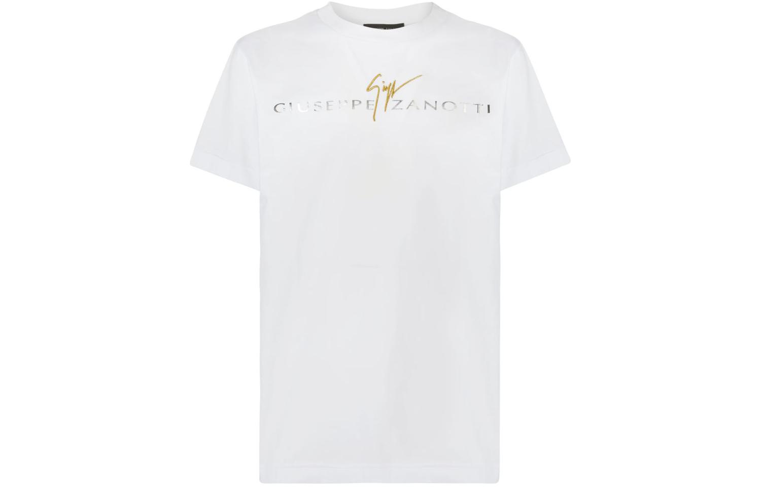 Футболка из хлопка с принтом логотипа Giuseppe Zanotti белая
Футболка из хлопка с принтом логотипа Giuseppe Zanotti белая