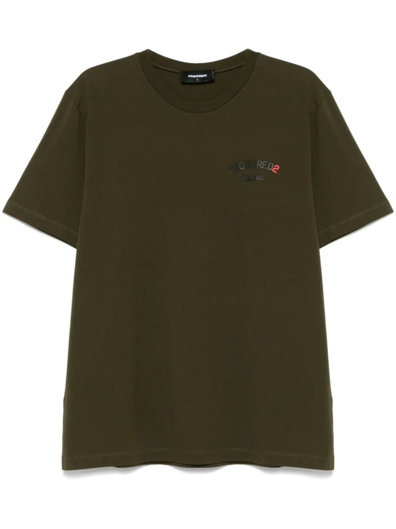 Футболка с резиновым логотипом DSQUARED2, зеленый
Футболка с резиновым логотипом DSQUARED2, зеленый