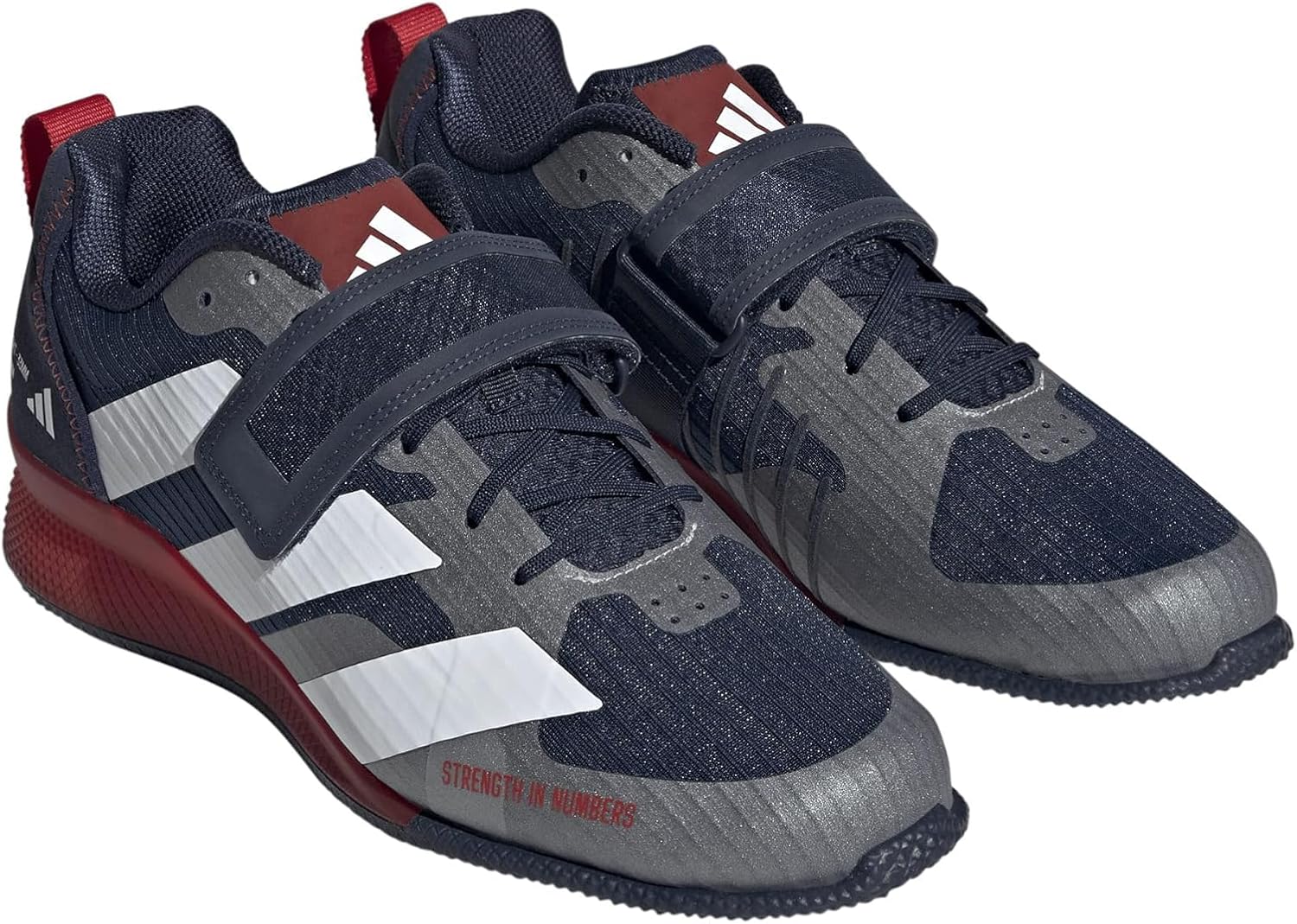 Мужские кроссовки для тяжелой атлетики Adidas Adipower III, белый/синий/темно-синий
Мужские кроссовки для тяжелой атлетики Adidas Adipower III, белый/синий/темно-синий