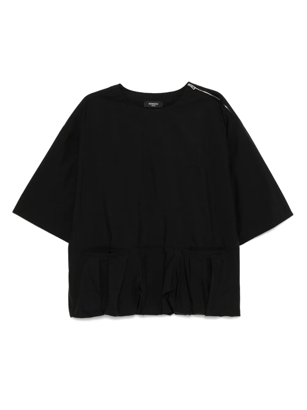 Футболка с воздушными складками SONGZIO, черный
Футболка с воздушными складками SONGZIO, черный