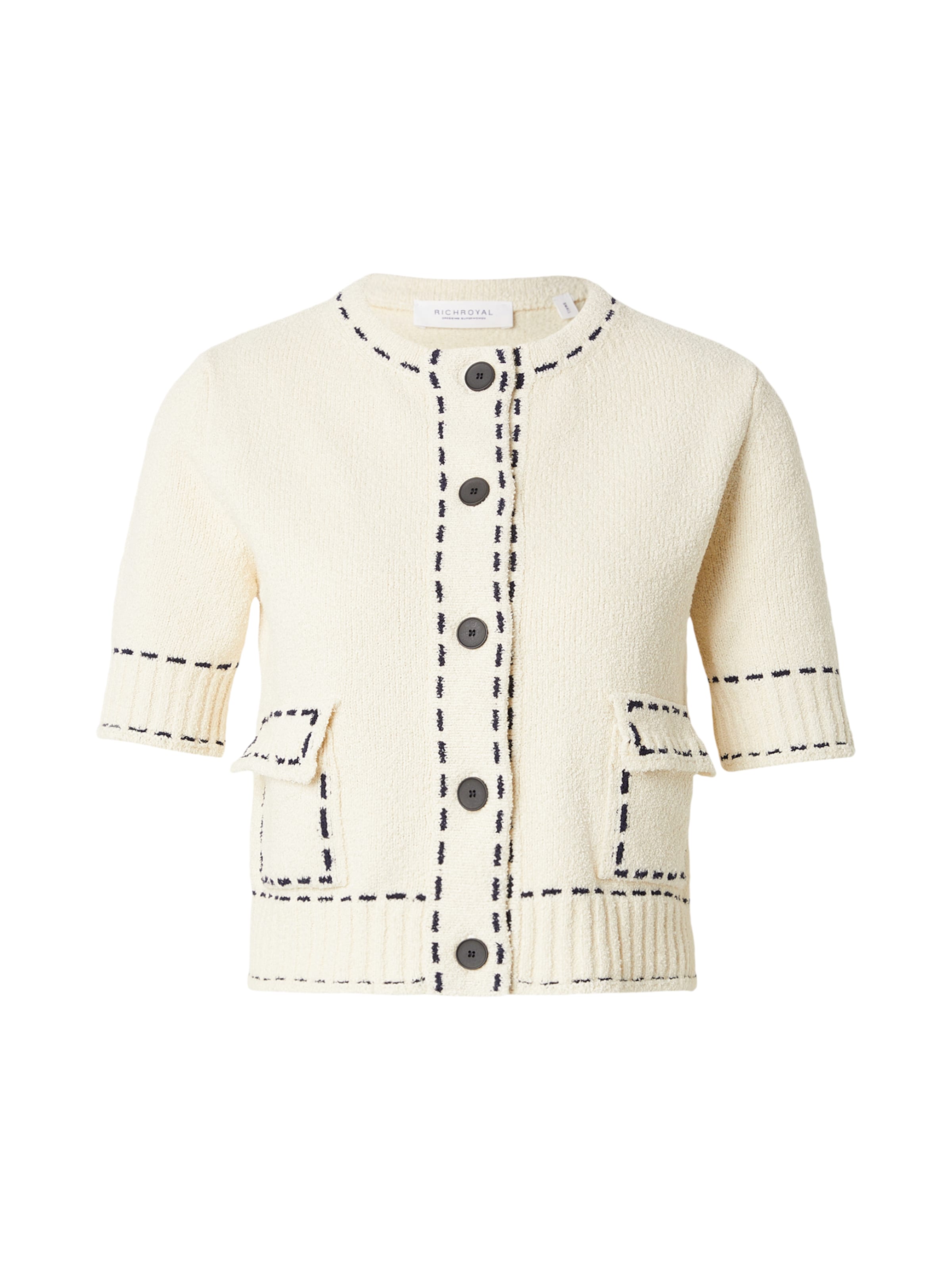 Rich & Royal Свитер в белом цвете
Rich & Royal Свитер в белом цвете