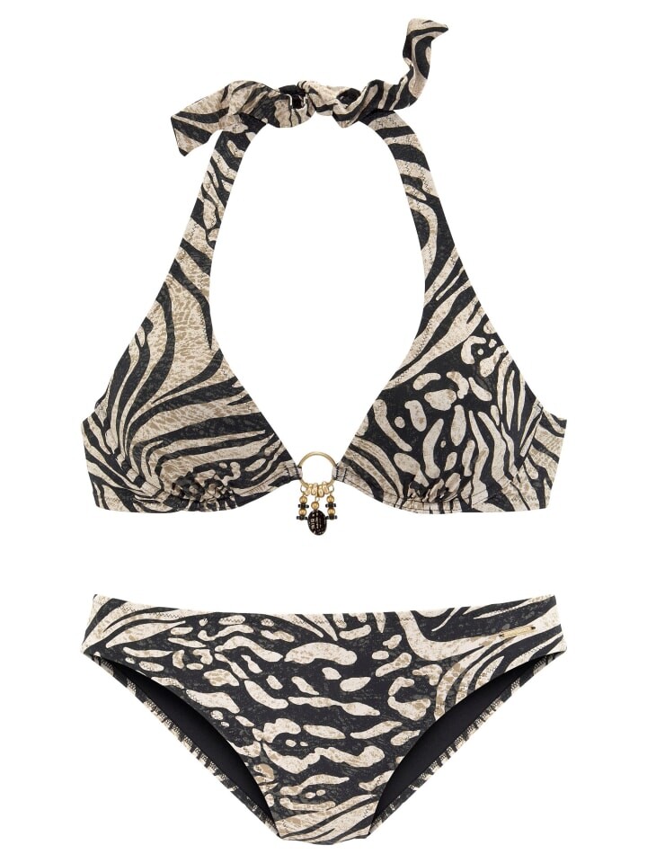 Комплект бикини Bruno Banani, цвет braun-bedruckt
Комплект бикини Bruno Banani, цвет braun-bedruckt