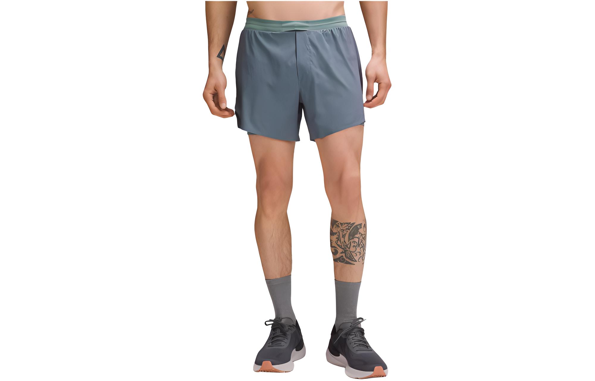 Lululemon Быстрые и свободные утепленные шорты 5' Iridescent спортивные шорты мужские Tide Blue/Power Purple
Lululemon Быстрые и свободные утепленные шорты 5' Iridescent спортивные шорты мужские Tide Blue/Power Purple