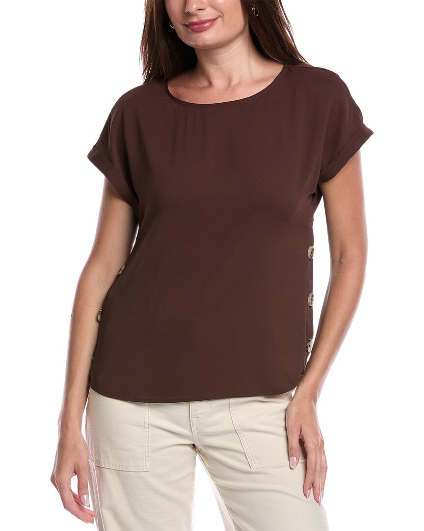 Джонс Нью-Йорк Блузка с деталями из пуговиц Jones New York, коричневый
Джонс Нью-Йорк Блузка с деталями из пуговиц Jones New York, коричневый