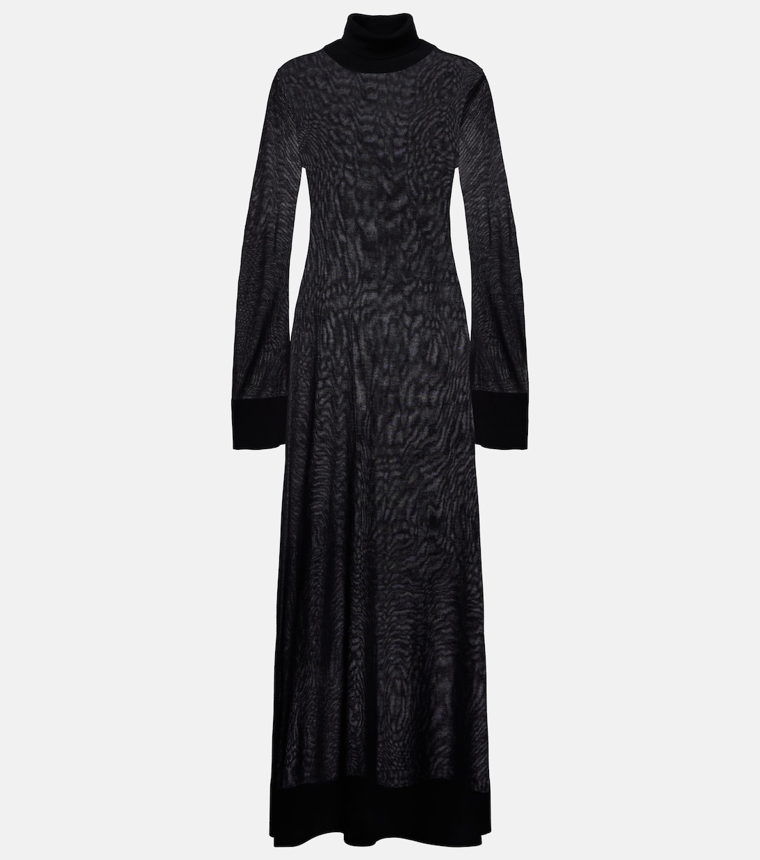 Вязаное макси-платье Toteme, черный 
Вязаное макси-платье Toteme, черный