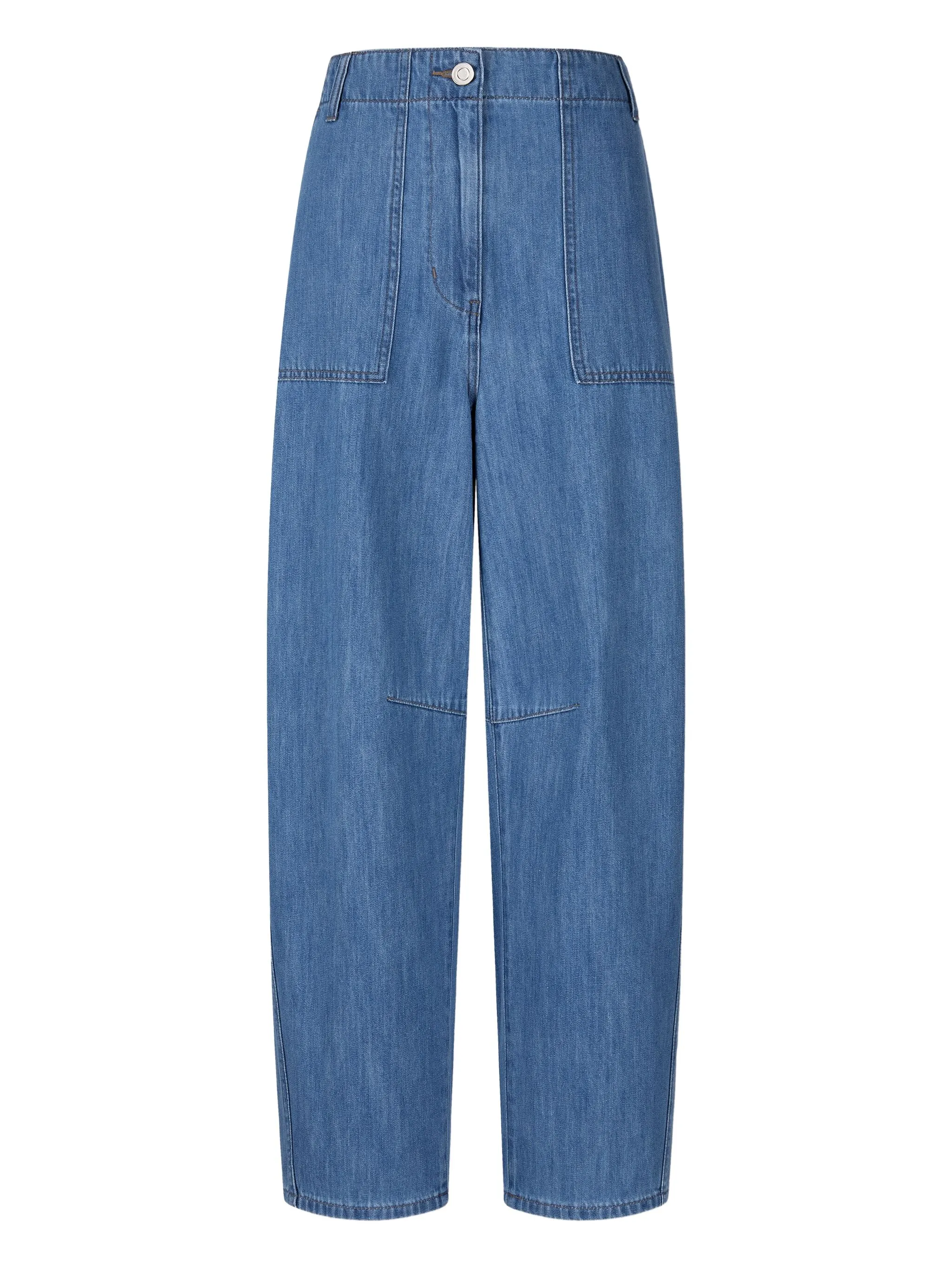 Джинсы с накладными карманами Tomboy, синий
Джинсы с накладными карманами Tomboy, синий