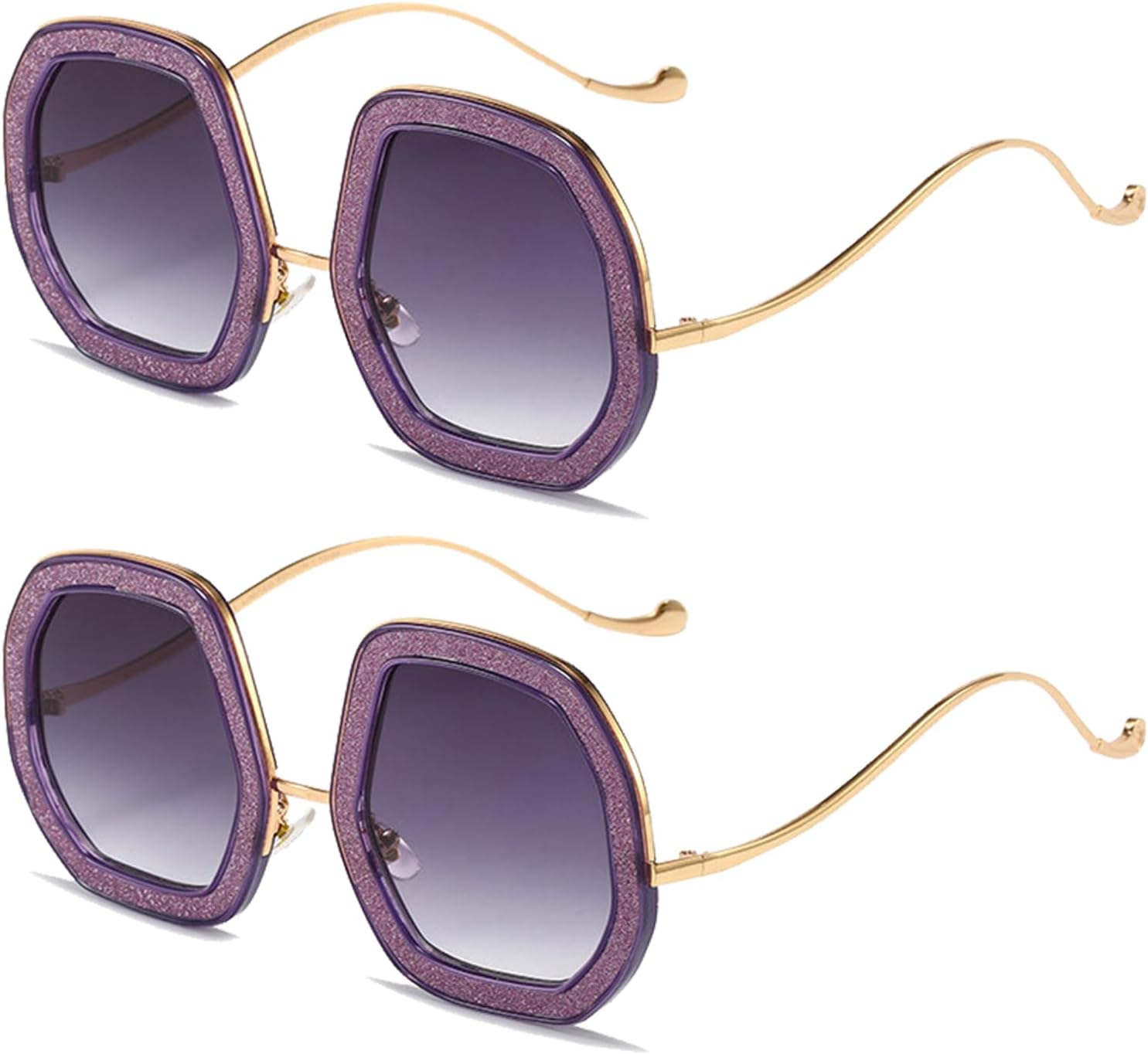 2 пары женских солнцезащитных очков, солнцезащитные очки с блестками и бриллиантами, ретро-солнцезащитные очки для лета, солнцезащитные очки для женщин для активного отдыха на природе Generic, Style 5
2 пары женских солнцезащитных очков, солнцезащитные очки с блестками и бриллиантами, ретро-солнцезащитные очки для лета, солнцезащитные очки для женщин для активного отдыха на природе Generic, Style 5