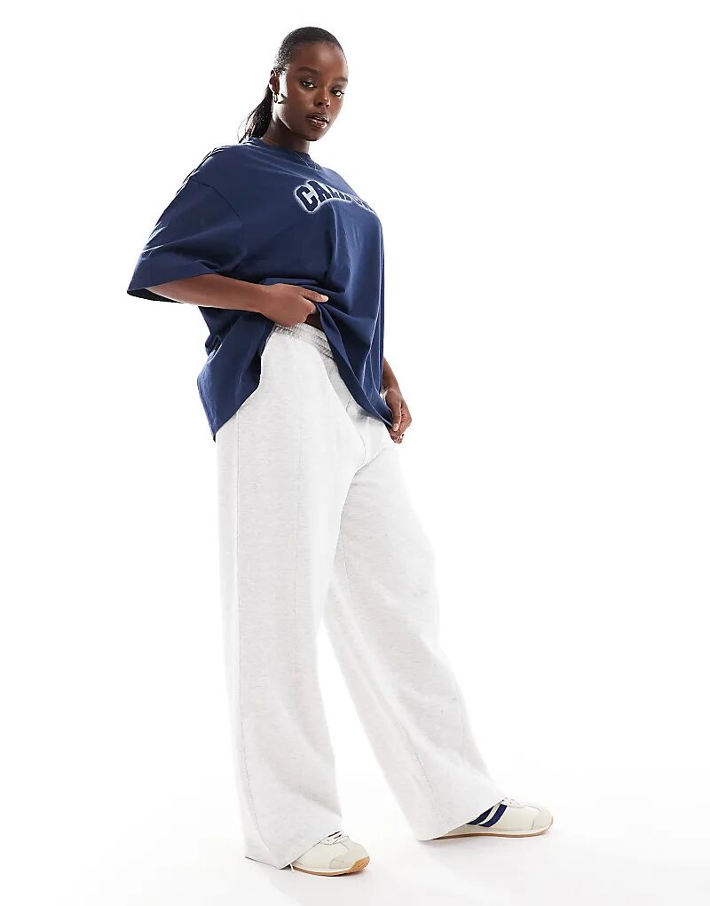 Прямые джоггеры цвета ледяной меланж ASOS
Прямые джоггеры цвета ледяной меланж ASOS