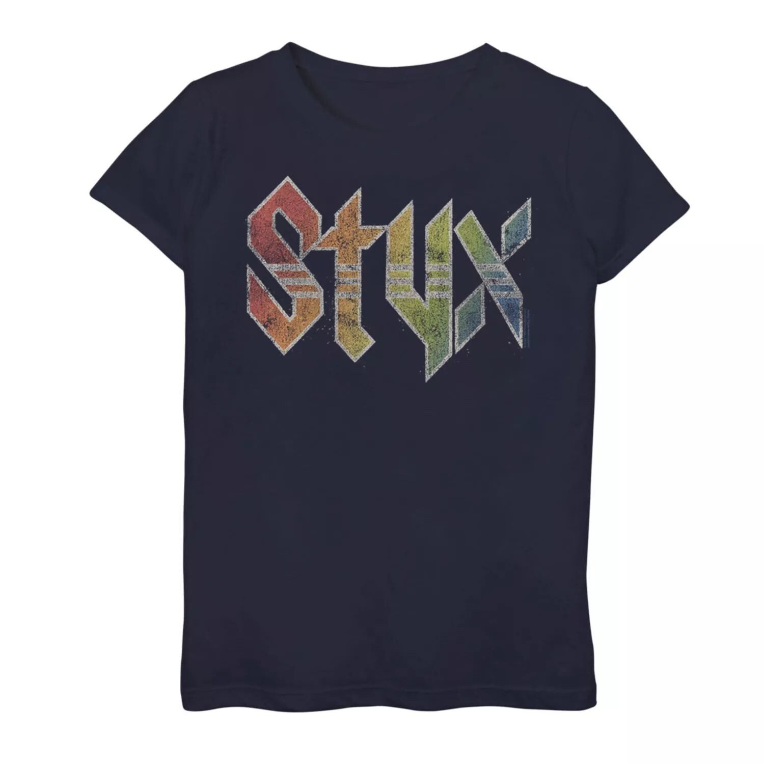 Винтажная футболка с радужным логотипом Styx для девочек 7–16 лет Epic Rights Styx Licensed Character
Винтажная футболка с радужным логотипом Styx для девочек 7–16 лет Epic Rights Styx Licensed Character