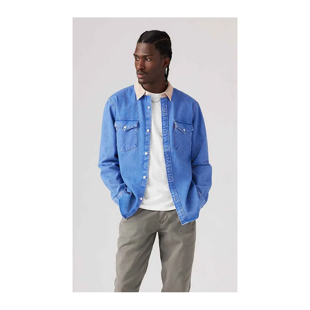 Рубашка Levi's Relaxed Fit Western, синий
Рубашка Levi's Relaxed Fit Western, синий