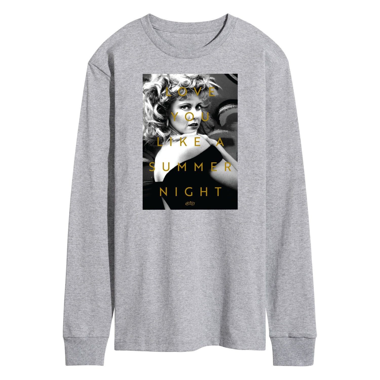 Мужская футболка Grease Sandy Love с длинными рукавами Licensed Character
Мужская футболка Grease Sandy Love с длинными рукавами Licensed Character