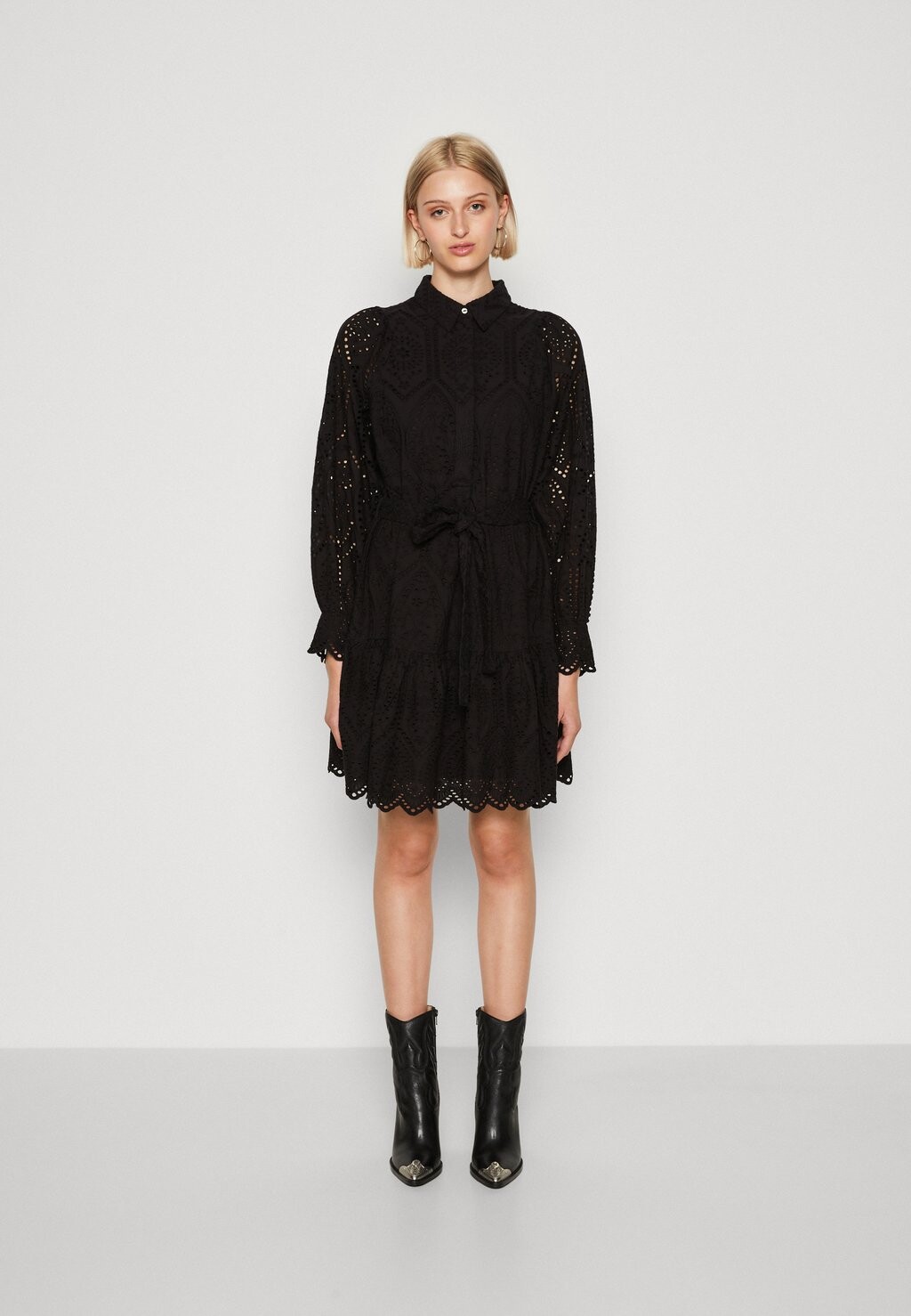 Платье-рубашка YAS, черный
Платье-рубашка YAS, черный