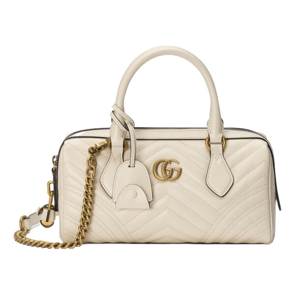 Сумка gg marmont small top handle bag 'white' Gucci, белый
Сумка gg marmont small top handle bag 'white' Gucci, белый